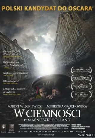 Plakat: W ciemności