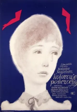 Plakat: Kolorowe pończochy