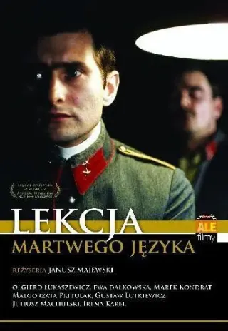 Plakat: Lekcja martwego języka
