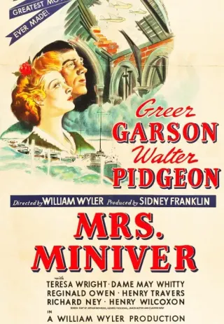 Plakat: Pani Miniver