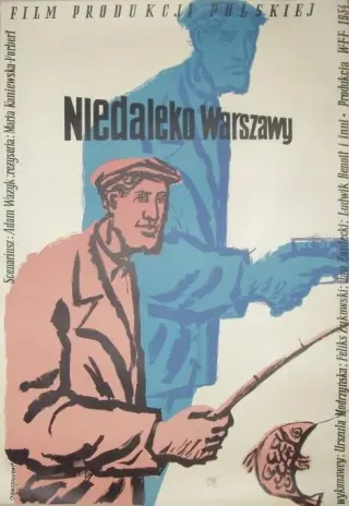 Plakat: Niedaleko Warszawy