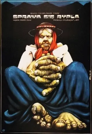 Plakat: Sprawa się rypła