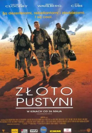 Plakat: Złoto pustyni