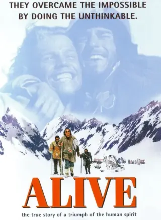 Plakat: Alive. Dramat w Andach