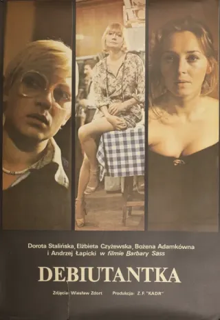 Plakat: Debiutantka