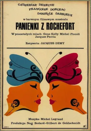 Plakat: Panienki z Rochefort