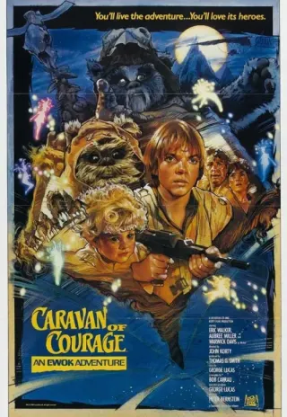 Plakat: Przygoda wśród Ewoków