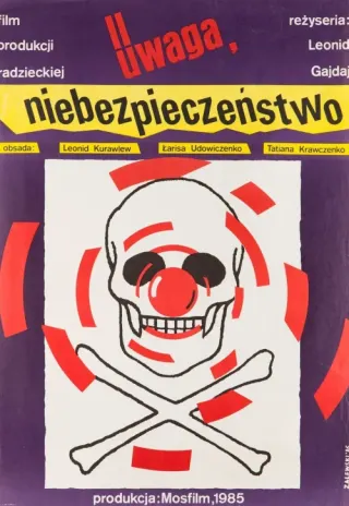 Plakat: Uwaga, niebezpieczeństwo!