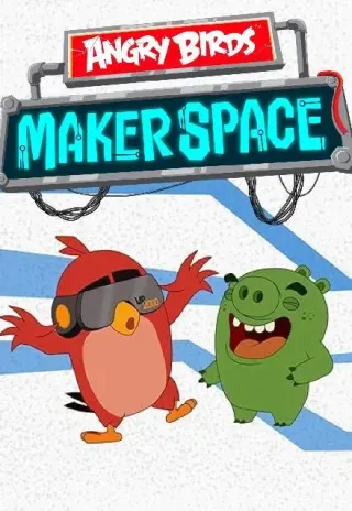 Plakat: Angry Birds Makerspace