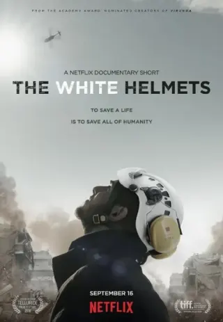 Plakat: Białe Hełmy