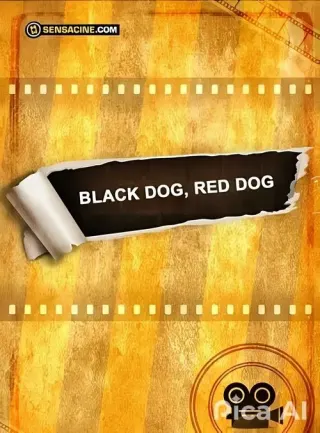Plakat: Black Dog, Red Dog