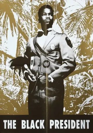 Plakat: Black President
