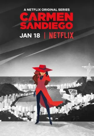 Plakat: Carmen Sandiego