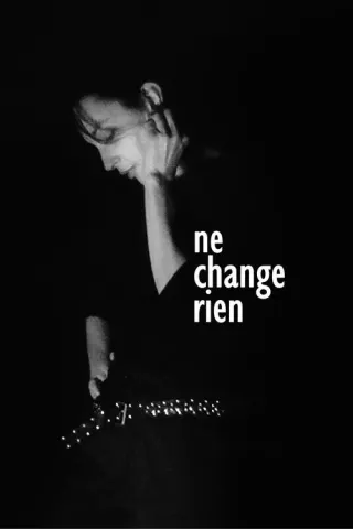 Plakat: Ne change rien