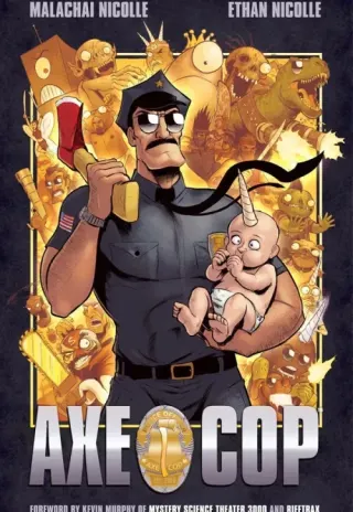 Plakat: Axe Cop