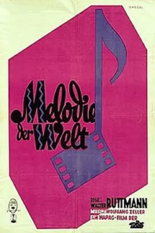 Plakat: Melodie der Welt