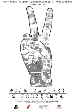 Plakat: Moje zapiski z podziemia