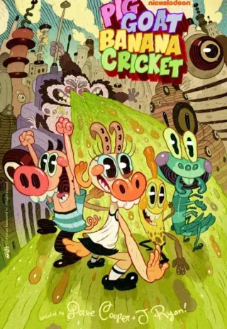 Plakat: Pig Goat Banana Cricket