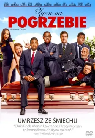 Plakat: Zgon na pogrzebie