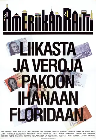 Plakat: Ameriikan raitti