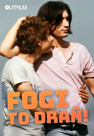 Plakat: Fogi to drań!