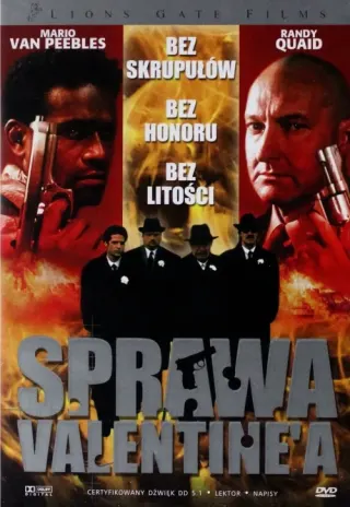 Plakat: Sprawa Valentine'a