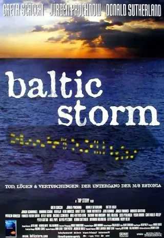 Plakat: Sztorm na Bałtyku
