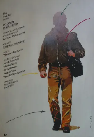 Plakat: Co dzień bliżej nieba