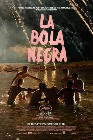 Plakat: Czarna kula