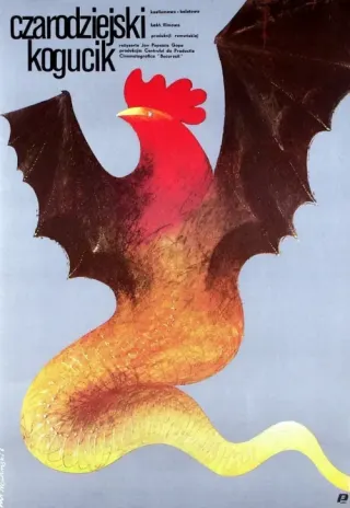Plakat: Czarodziejski kogucik
