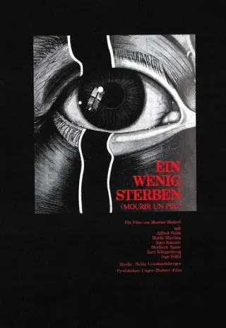 Plakat: Ein wenig sterben