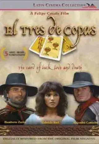 Plakat: El tres de copas