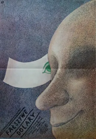 Plakat: Fałszywe dolary