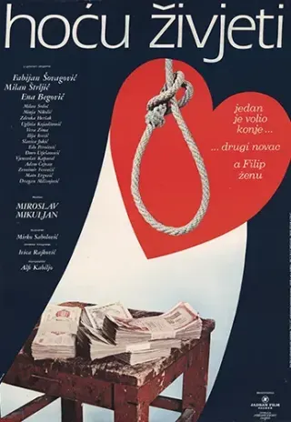 Plakat: Hoću živjeti