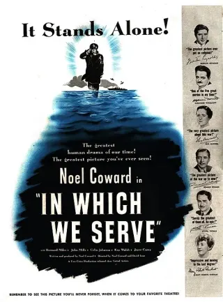 Plakat: In Which We Serve