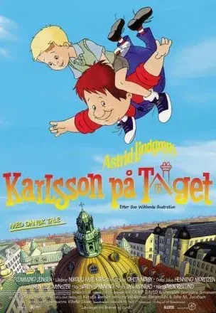 Plakat: Karlsson på taket