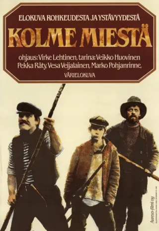 Plakat: Kolme miestä
