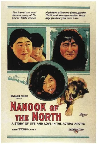 Plakat: Nanuk, człowiek pierwotny