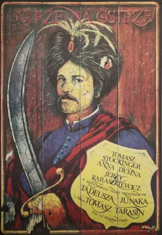 Plakat: Ostrze na ostrze