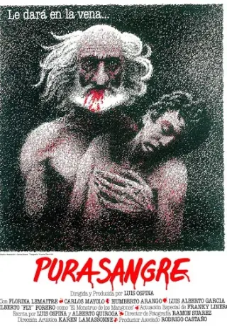Plakat: Pura sangre