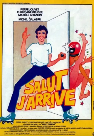 Plakat: Salut... j'arrive!