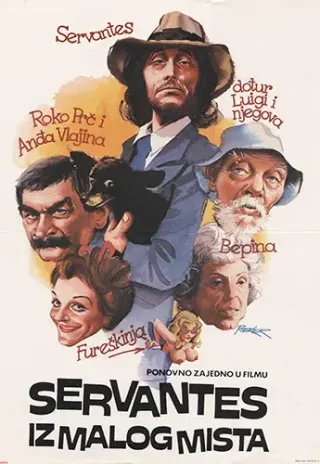 Plakat: Servantes iz Malog Mista