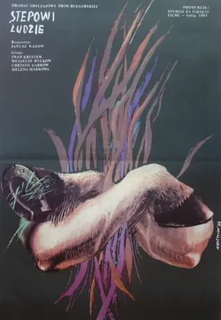Plakat: Stepowi ludzie