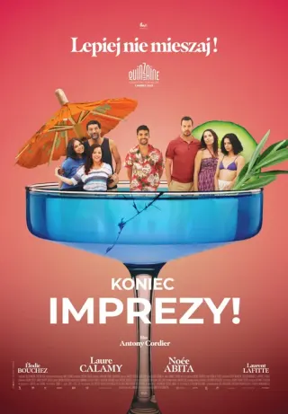 Plakat: Koniec imprezy