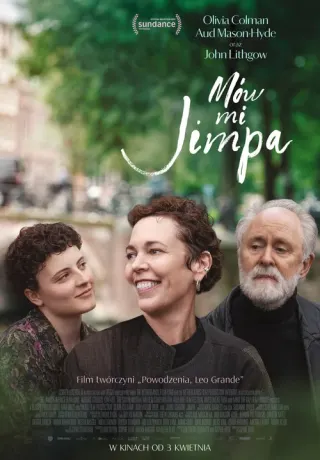 Plakat: Mów mi Jimpa