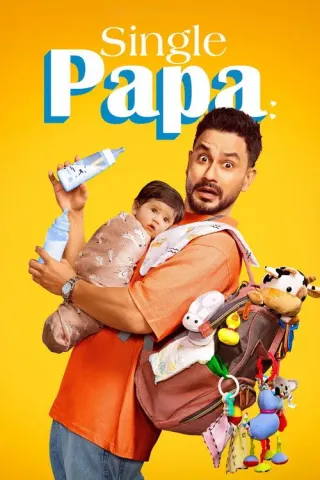 Plakat: Samotny tata