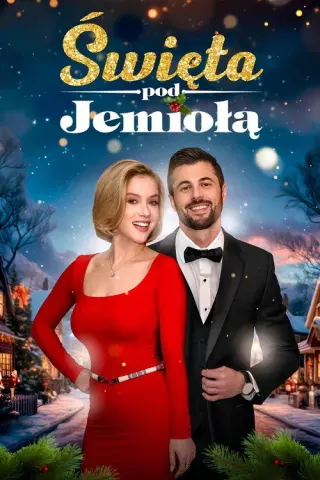 Plakat: Święta pod jemiołą