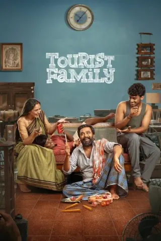 Plakat: Tourist Family
