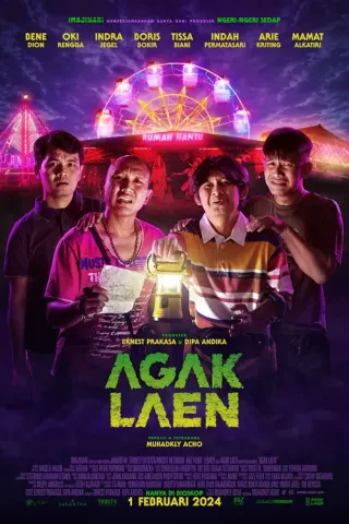 Plakat: Agak Laen