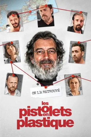 Plakat: Plastikowe pistolety